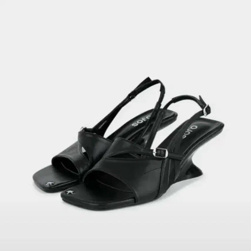 [BUNJANG] OHOSS Slingback Shoes Black 245 / 오호스 슬링백 블랙 245