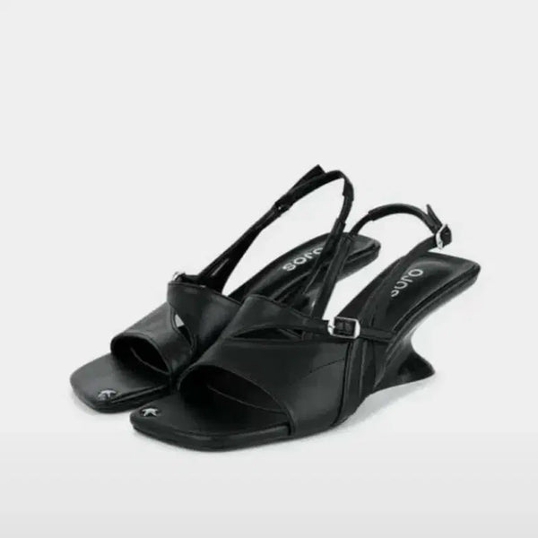 [BUNJANG] OHOSS Slingback Shoes Black 245 / 오호스 슬링백 블랙 245