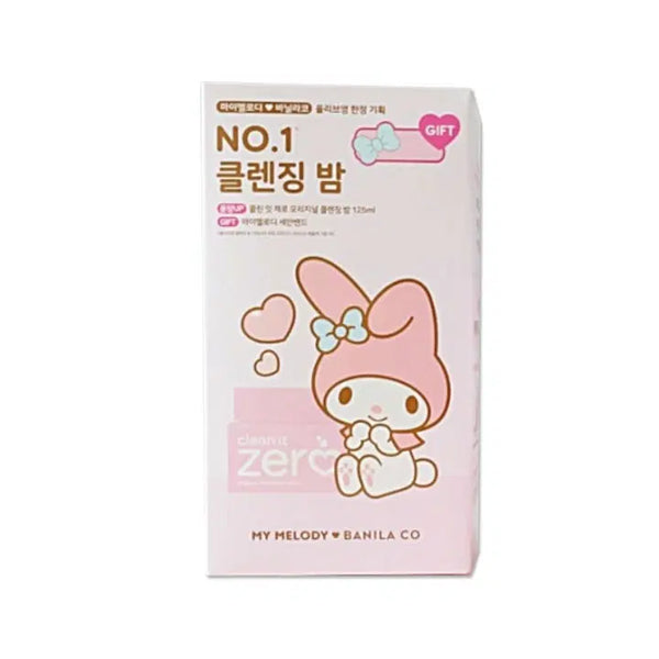[BUNJANG] Banila Co. Clean It Zero Original Cleansing Balm My Melody Headband Limited Edition / 바닐라코 클린잇제로 오리지널 클렌징밤 마이멜로디 세안밴드 기획세트 올인원클렌저
