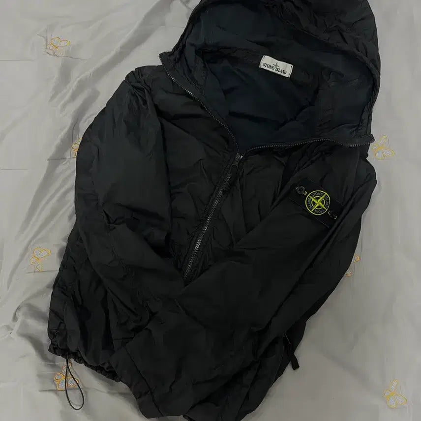 [BUNJANG] Stone Island Crinkle Reps Windbreaker - Size S / 스톤아일랜드 크링클랩스 바람막이 s