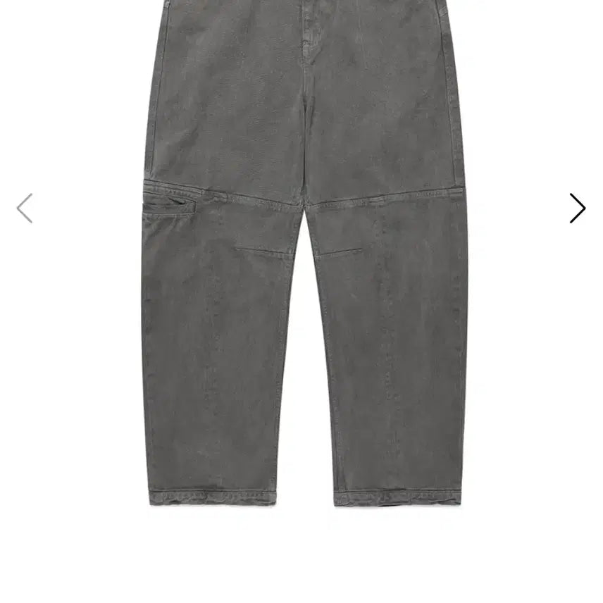 [BUNJANG] SYMM Side Pocket Curved Pants Charcoal / SYMM side pocket curved pants charcoal