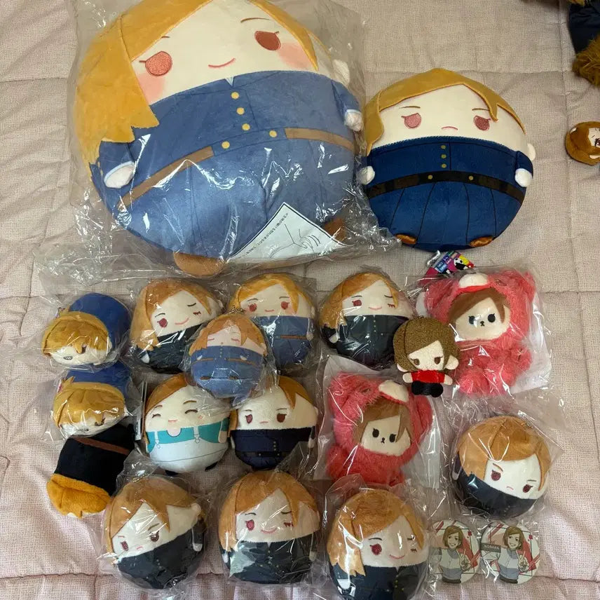 [BUNJANG] Jujutsu Kaisen Kugisaki Nobara Plush Doll Bundle / 주술회전 쿠기사키 노바라 누이 일괄(후와, 쵸피, 네코, 요리누이)