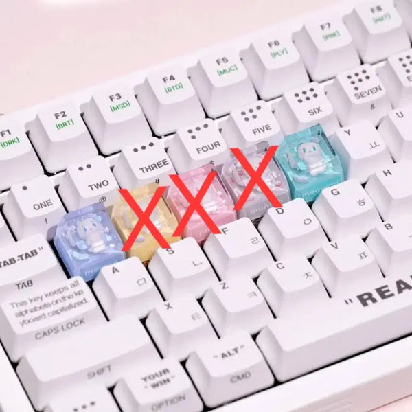 [BUNJANG] PLAVE MMMM BABY Me-Mimi Mu Resin Keycap / 플레이브 MMMM BABY 므메미무 레진 키캡 몌무 먀미