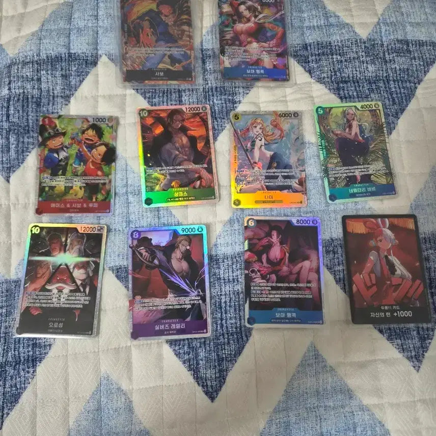 [BUNJANG] One Piece Korean & Japanese High Rare Card Bundle Set / 한일판 원피스 고레어카드 일괄판매합니다