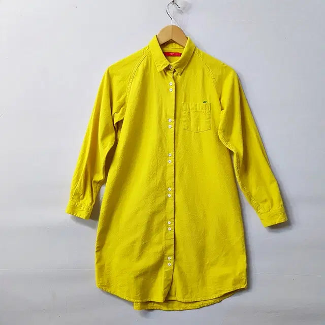 [BUNJANG] Graniph Cotton Fleece Dress Yellow / graniph 기모면 원피스 옐로우