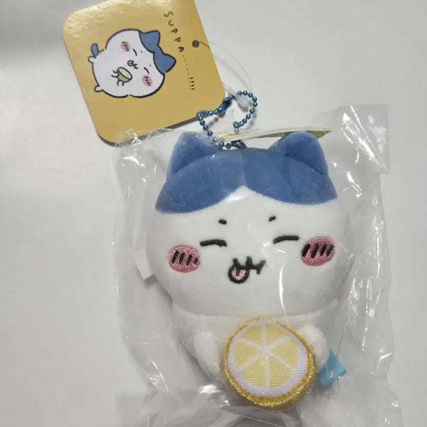 [BUNJANG] Chikawa Hachiware Lemon Suppa Icer Mascot Keyring Plush / [미개봉] 치이카와 하치와레 레몬 suppa 아이셔 마스코트 키링 인형