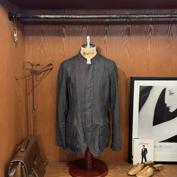 [BUNJANG] Giorgio Armani Linen Jacket Size 48 / 조르지오아르마니 린넨 자켓 100