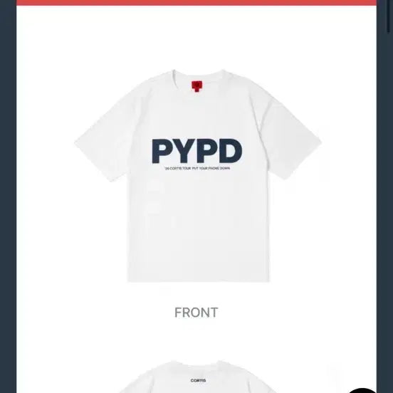 [BUNJANG] Cortis PYPD T-Shirt (White) Size M / 코르티스 PYPD T-Shirt (White) m사이즈