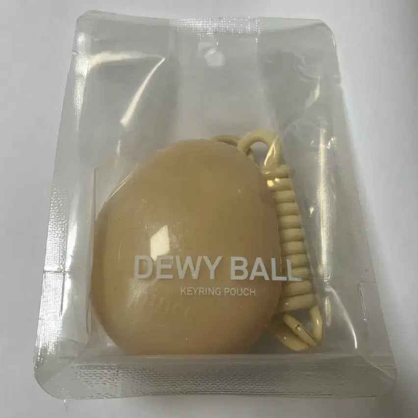 [BUNJANG] hince Dewey Ball Keyring Pouch Yellow / 힌스 듀이 볼 키링 파우치 옐로우