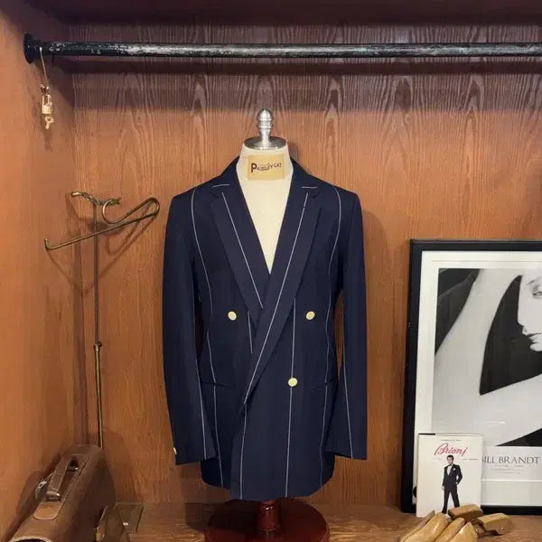 [BUNJANG] Habercorp Double-Breasted Jacket Cotton 100% Size L / 하버색 더블브레스티드 자켓 100