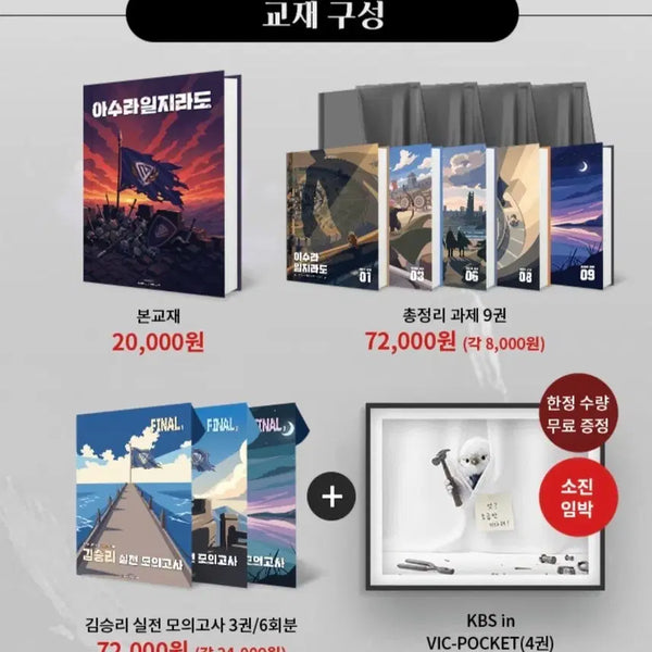 [BUNJANG] Kim Seung-ri Asura Collection Assignment Set / 김승리 파이널 아수라일지라도 총정리과제 김승모 망토 판매