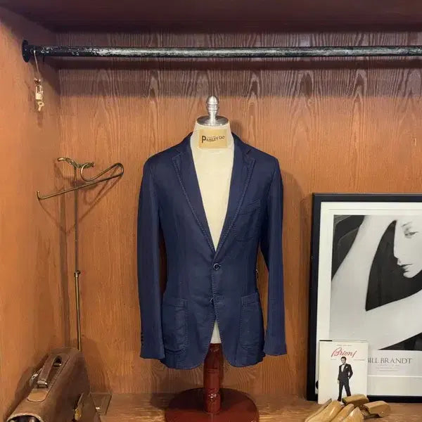 [BUNJANG] Sartoria Latorre Linen Blend Single Breasted Jacket Size 95 / 사르토리아 라토레 자켓 95