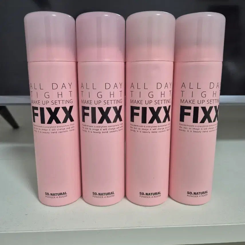 [BUNJANG] So Natural All Day Tight Fixer 120ml (Set of 4) / 쏘내추럴 올데이 타이트 픽서 120ml