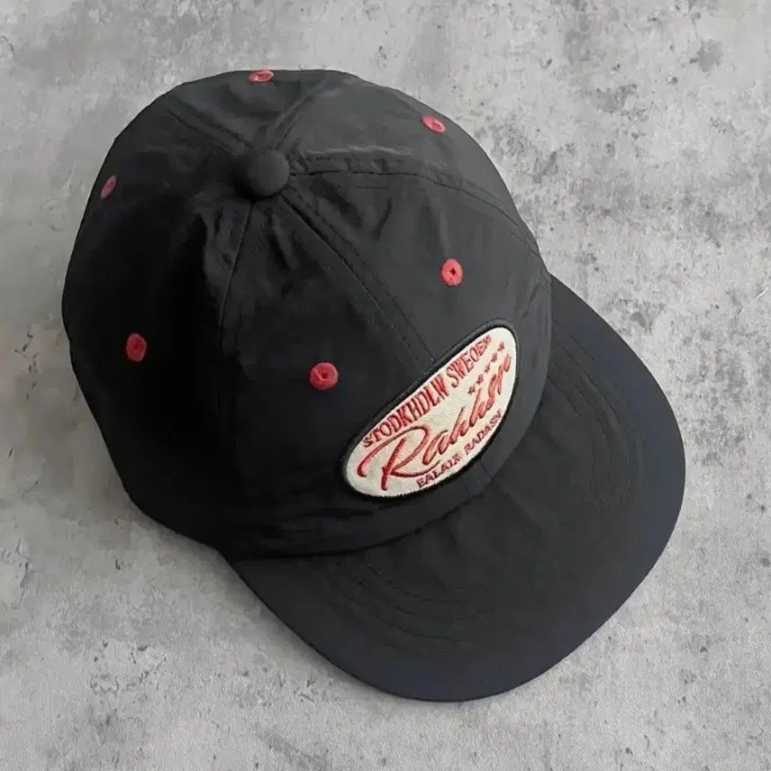 [BUNJANG] Rakkasi Stockholm Ball Cap Black / 볼캡 모자 블랙(미착용상품)