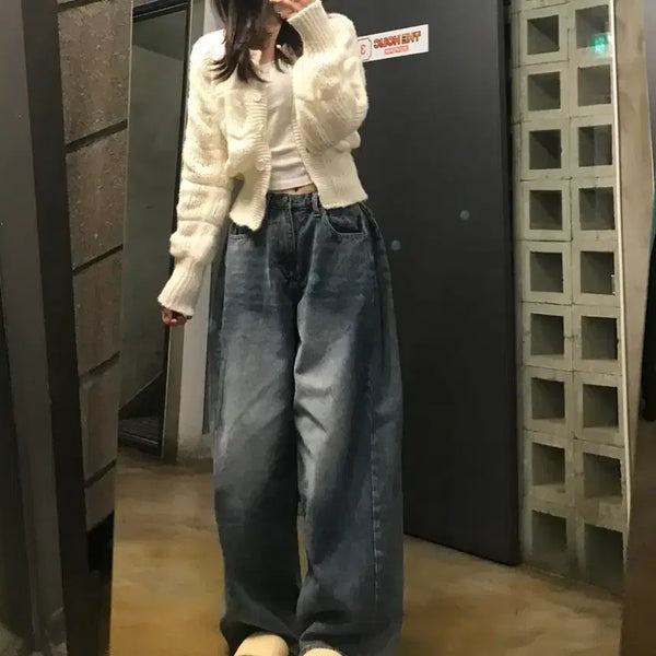 [BUNJANG] Wide Leg Pants / 와이드 팬츠