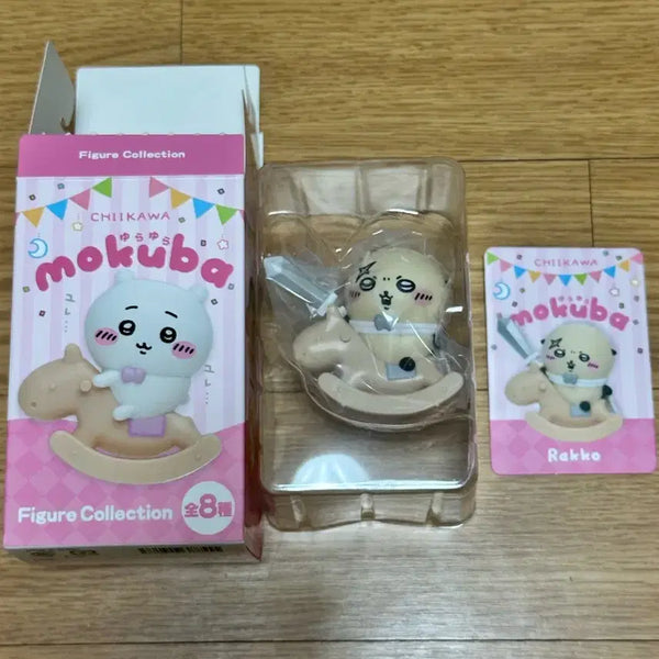 [BUNJANG] Chiikawa Shake-Shake Horse Figure Racco (Sealed) / 치이카와 흔들흔들 목마피규어 랏코 미개봉 판매해요!!