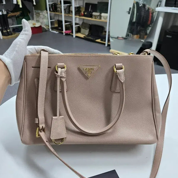[BUNJANG] Prada Saffiano Lux Shoulder Bag / [정품] 프라다 럭스 사피아노 숄더백