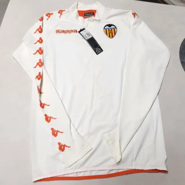 [BUNJANG] Valencia CF 09-10 Long Sleeve Training Top (Size S) / [S] 09-10 발렌시아 cf 긴팔 트레이닝