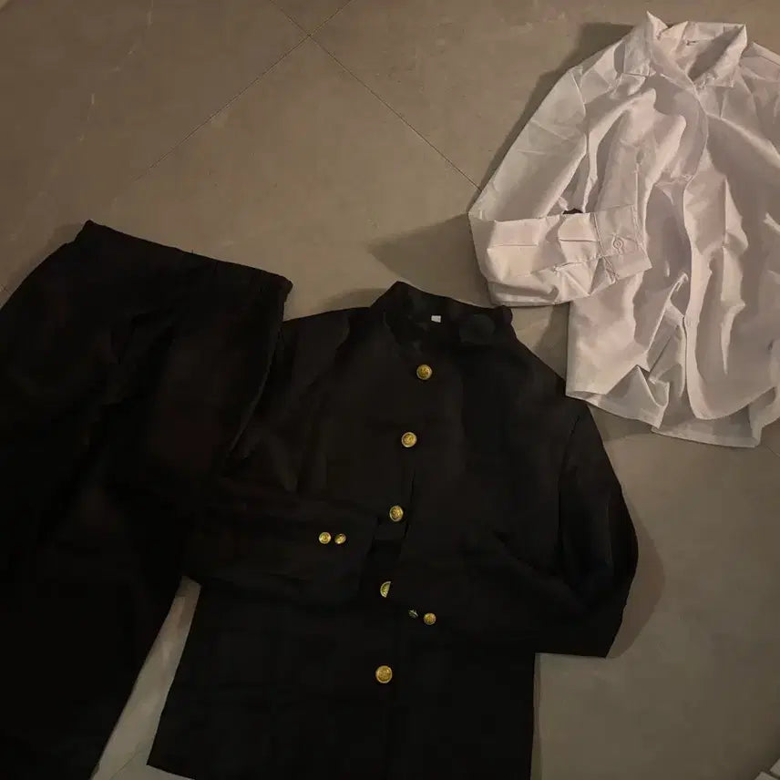 [BUNJANG] Japanese School Uniform Gakuran Set / 코스프레 가쿠란 일본 교복