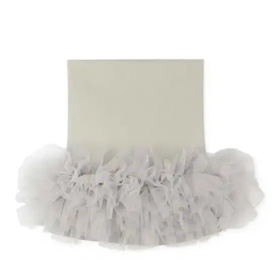 [BUNJANG] Shop Fairy Jersey Volume Tulle Skirt Grey / 샵페어리 저지 볼륨 튤 스커트 그레이 jersey volume tule