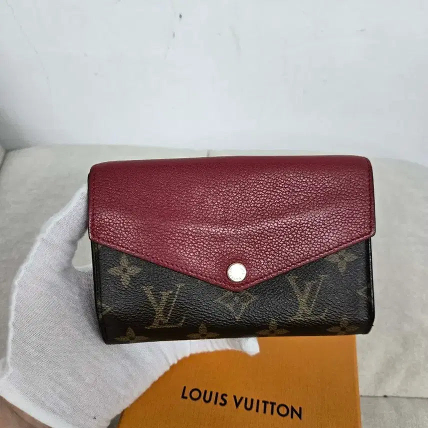 [BUNJANG] Louis Vuitton Palas Bifold Wallet Canvas / [보증서 정품] 루이비통 캔버스 팔라스 반지갑