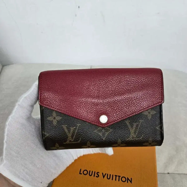 [BUNJANG] Louis Vuitton Palas Bifold Wallet Canvas / [보증서 정품] 루이비통 캔버스 팔라스 반지갑