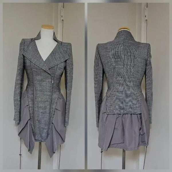 [BUNJANG] Bombs Em Mure Tweed Dress or Half Coat / 새상품/트위드 원피스 or 하프코트/봄빅스엠무어