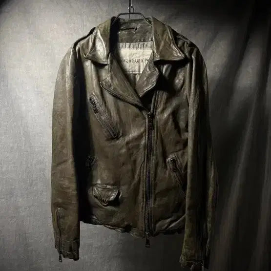 [BUNJANG] Giorgio Brato Bauhaus Leather Jacket / 바우하우스 조르지오브라토 가죽자켓