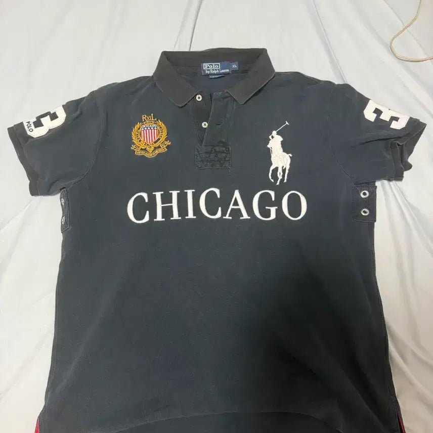 [BUNJANG] Polo Ralph Lauren Chicago Old Model Polo Shirt / 폴로 랄프로렌 시카고 카라티 구형