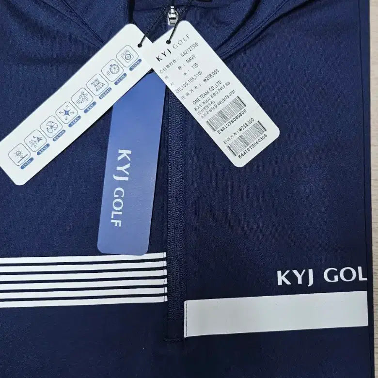 [BUNJANG] KYJ Golf Navy Golf Wear Size 105 / KYJ GOLF 골프웨어 네이비 105