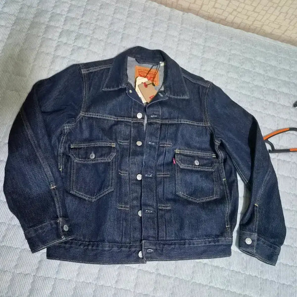 [BUNJANG] Levi's Type 2 Indigo Denim Jacket / [S] 리바이스 타입2 인디고 A7632 0000