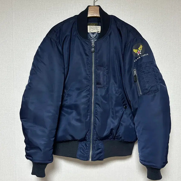 [BUNJANG] Bronson MA-1 Flight Jumper Navy / 브론슨 MA-1 항공점퍼 네이비 40