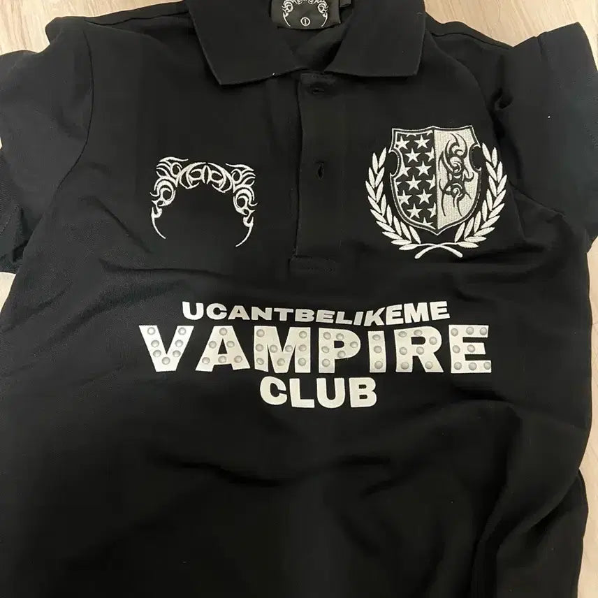 [BUNJANG] BE ACCESS Vampire Club Polo Shirt / 비액세스 카라티 : Vampire Club Polo Shirt