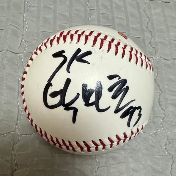 [BUNJANG] SK Wyverns Park Min-ho Autographed Baseball / SK와이번스 박민호 싸인볼