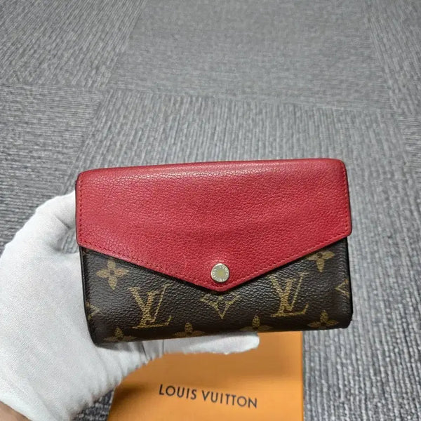 [BUNJANG] Louis Vuitton Palatin Compact Wallet Monogram Canvas / [특가][정품] 루이비통 팔라스 캔버스 반지갑