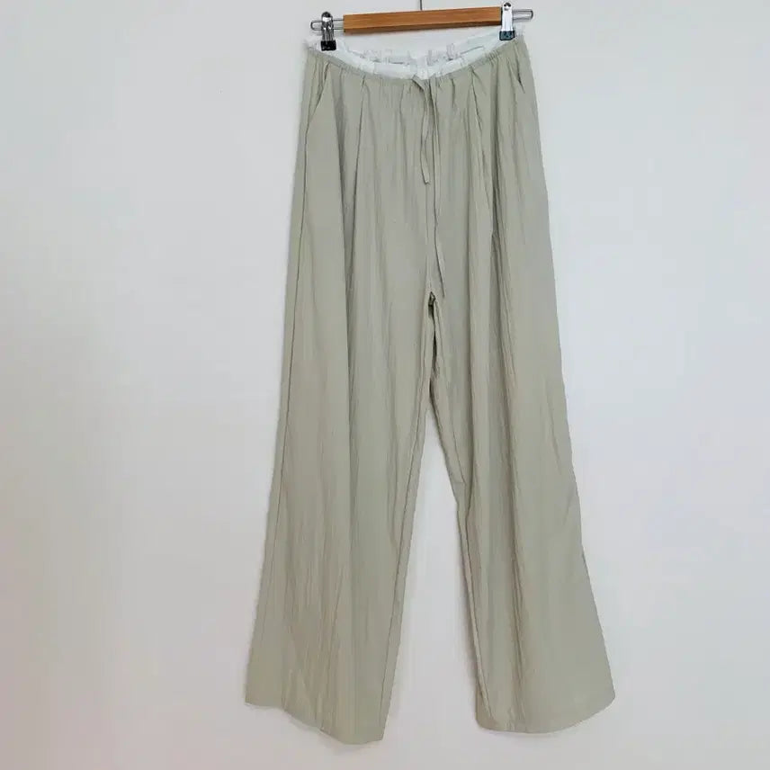 [BUNJANG] BuWan Summer Cooling Wide Pants / BuWan여름냉감와이드바지