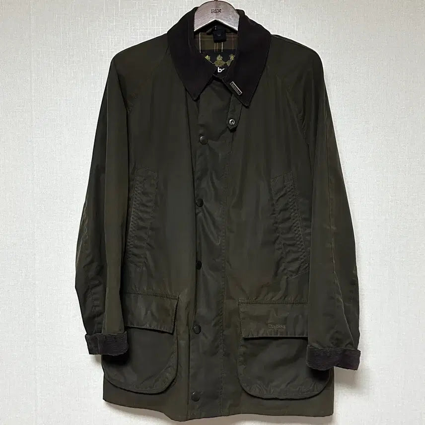 [BUNJANG] Barbour Wax Jacket Olive Green / 바버 왁스자켓 올리브그린