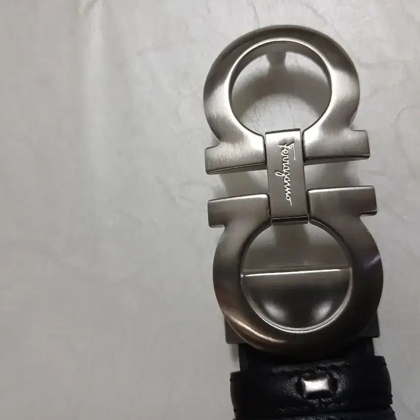 [BUNJANG] Salvatore Ferragamo Gancini Buckle Belt / 명품.페라가모벨트.정품