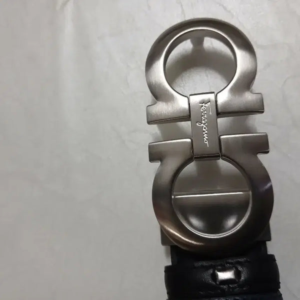 [BUNJANG] Salvatore Ferragamo Gancini Buckle Belt / 명품.페라가모벨트.정품