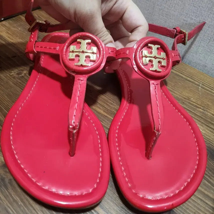 [BUNJANG] Tory Burch Red Sandals / 토리버치 샌들 레드