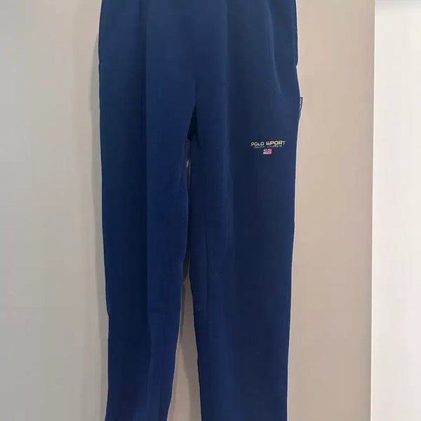 [BUNJANG] Polo Sport Fleece Jogger Training Pants Medium Navy / 폴로 스포츠 후리스 조거 트레이닝 팬츠 사이즈 미디움 medium