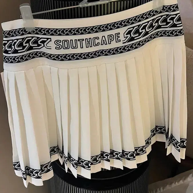 [BUNJANG] South Cape Pleated Golf Skirt White M / 사우스케이프 M