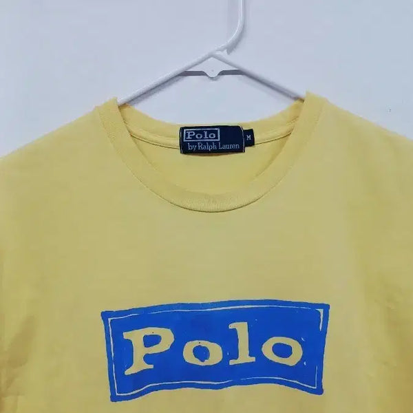 [BUNJANG] Polo Ralph Lauren Yellow T-Shirt M / 폴로 랄프로렌 반팔티 옐로우
