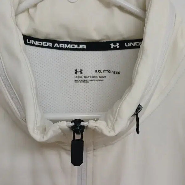 [BUNJANG] Under Armour White Windbreaker XXL / 언더아머 바람막이 흰색 XXL