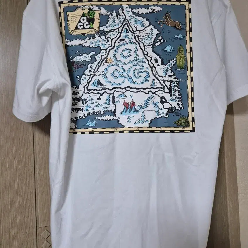 [BUNJANG] Nike ACG Short Sleeve T-Shirt White / 나이키 ACG 반팔티셔츠 M