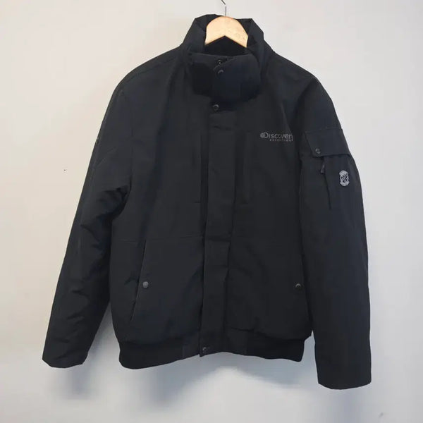[BUNJANG] Discovery Expedition Black Duck Down Padded Jacket Size 100 / 디스커버리 익스페디션 블랙 오리털 패딩 100