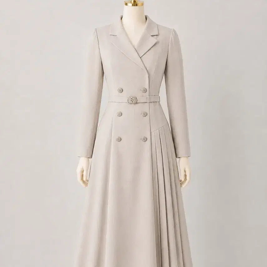 [BUNJANG] Minimum Beige Dress Size 55 / 실착1회.미니멈 베이지 원피스 55사이즈