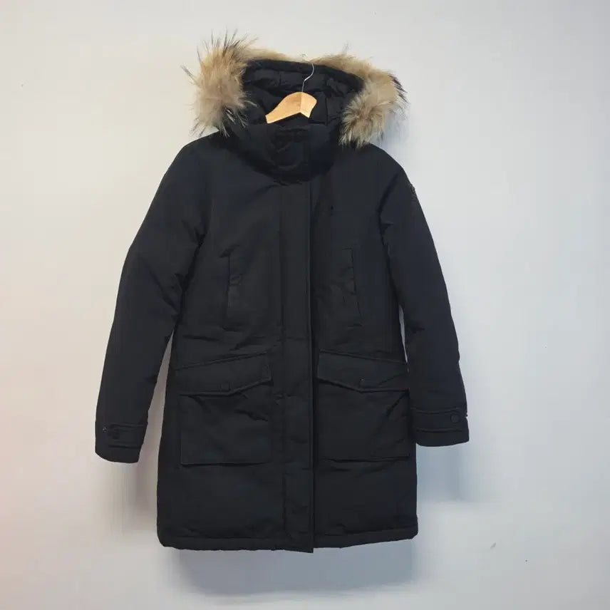 [BUNJANG] NEPA Black Goose Down Padding Jacket Size 90 / NEPA 블랙 구스다운 패딩 90