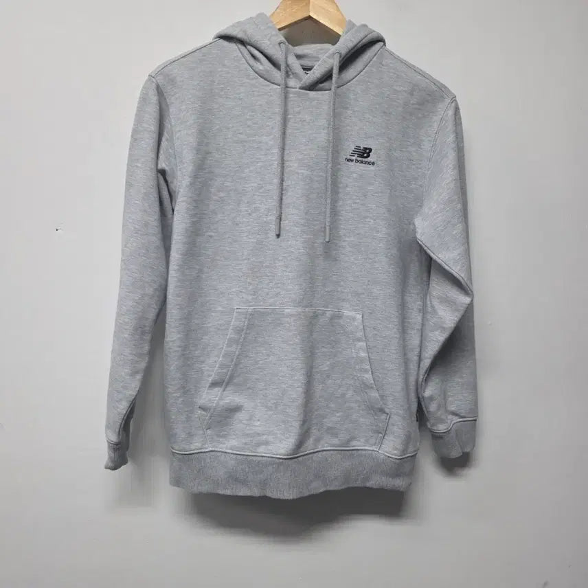 [BUNJANG] New Balance Grey Hoodie Oversized Fit Size S / 뉴발란스 그레이 후드티 S사이즈 오버핏