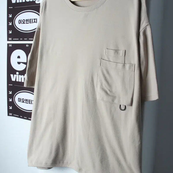 [BUNJANG] Musinsa Standard Multi-Pocket Utility Half-Sleeve T-Shirt XL-2XL / (XL-2XL) 무신사 스탠다드 반팔 티셔츠 멀티포켓 유틸-H37129